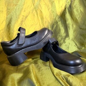 Vintage Dr. Martens Black Mary Jane Platforms various sizes!